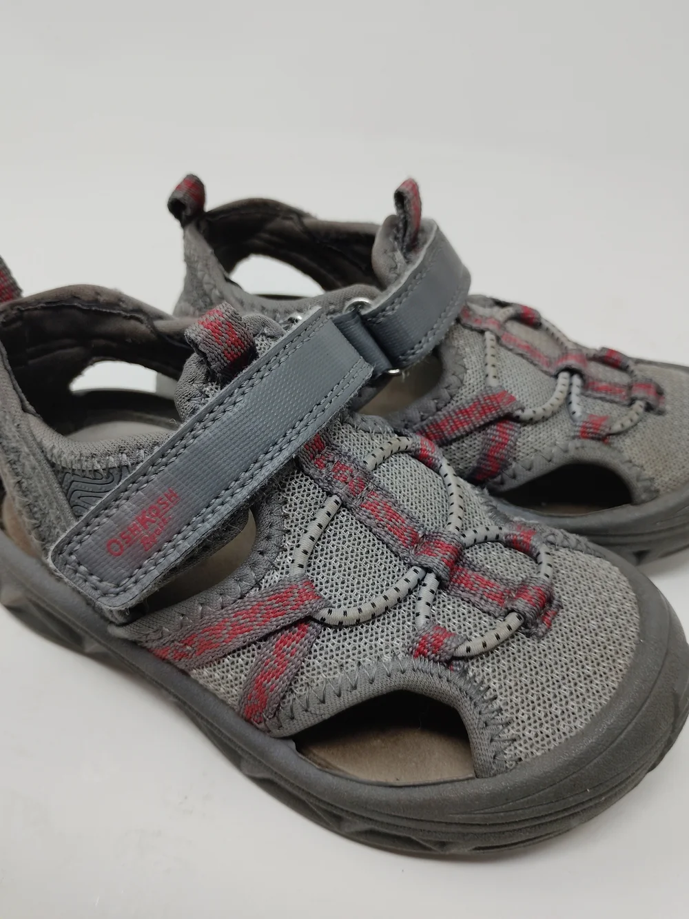 NEW Oshkosh Toddler Boys Closed Toe Abe Play Sandals Size 9M